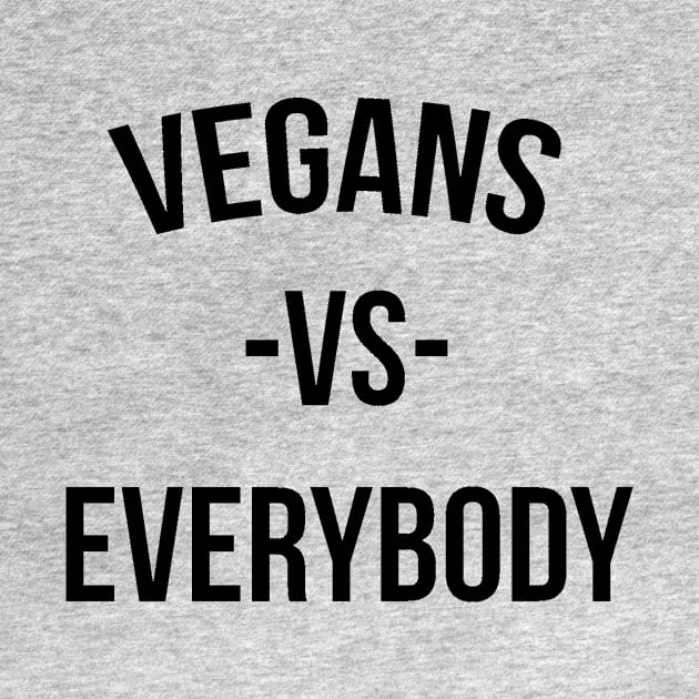 Vegans vs Everybody by ricostudios1